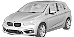 BMW F45 B1364 Fault Code